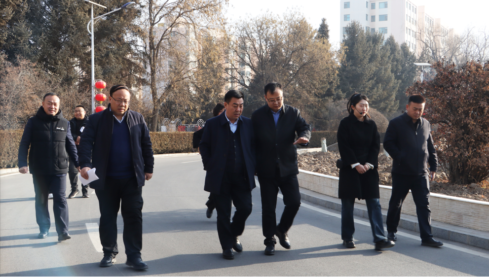 区委副书记、区长崔振华带队调研皇台酒业